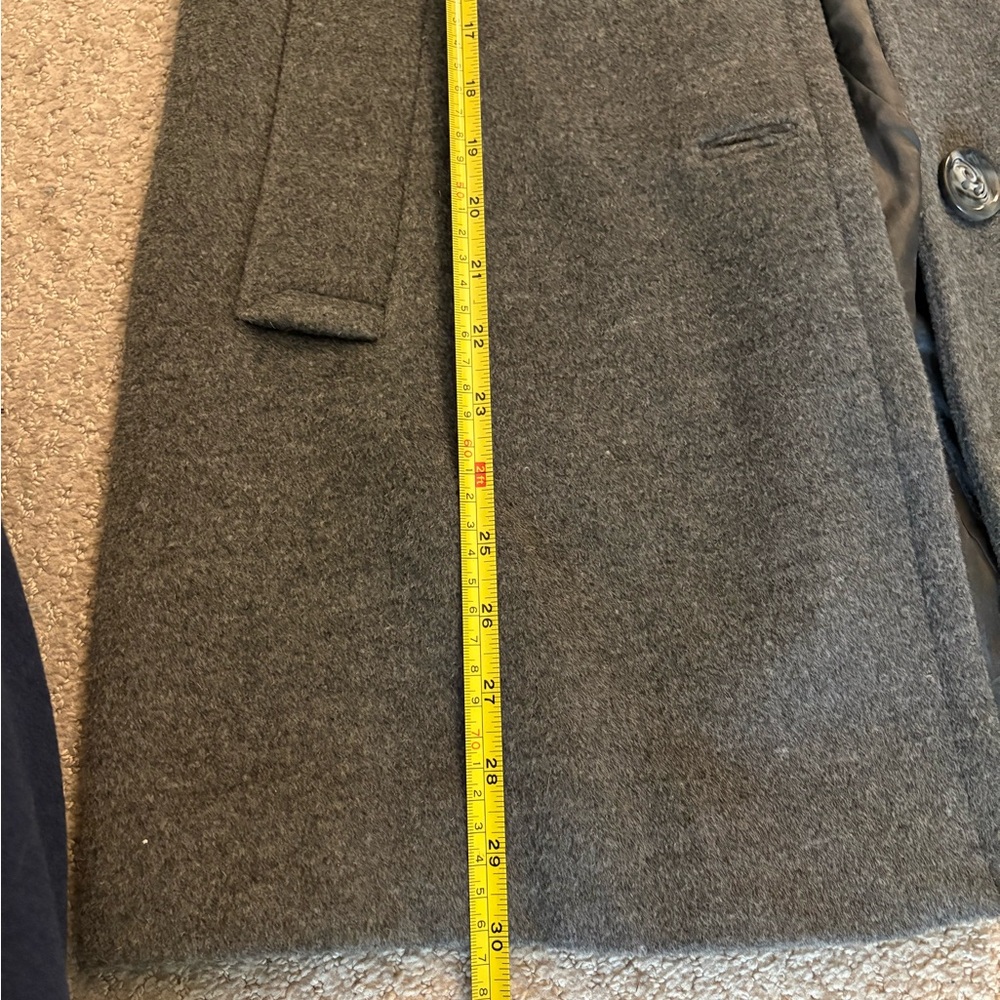 Talbots Angora Rabbit Hair, Wool Coat - Picture 5 of 8